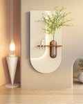 Dekor Fark 40x70 cm Pilli LED'li İskandinav Duvar Tablosu - Pütürlü Doku - Model D079