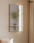 Dekor Fark 50x90 cm Oval LED'li Dekoratif Duvar Paneli - Gizli Aydınlatmalı - Model D059