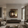 Dekor Fark 70x80 cm Oval LED'li Dekoratif Duvar Paneli - Gizli Aydınlatmalı - Model D070