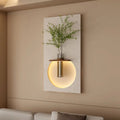 Dekor Fark 40x70 cm Pilli LED'li İskandinav Duvar Tablosu - Pütürlü Doku - Model D110